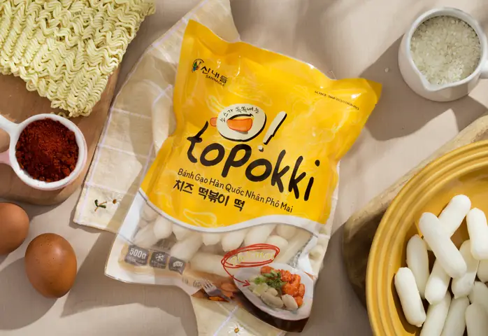 Mua Bánh Gạo Phô Mai Hàn Quốc (tokbokki Nhân Phô Mai) Dành Cho Tín Đồ Ẩm Thực Hàn