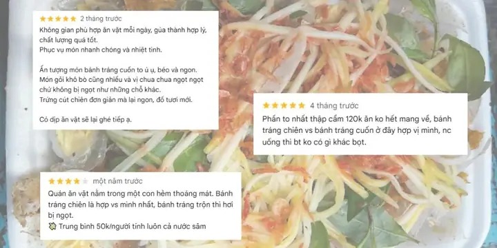 Review Bánh Tráng Cuốn Bà Bắc Quận 4: Địa Chỉ, Giờ Mở Cửa Và Món Ngon Tại Quán
