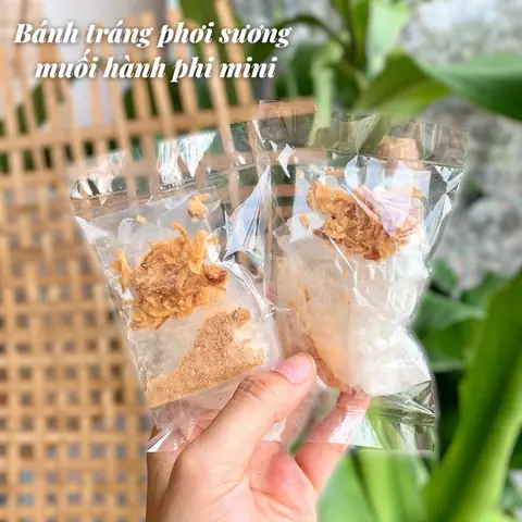 Mua Và Thưởng Thức Bánh Tráng Muối Nhuyễn Hành Phi Ở Đâu Ngon Tại Tp.hcm Mua Và Thưởng Thức Bánh Tráng Muối Nhuyễn Hành Phi Ở Đâu Ngon Tại Tp.hcm
