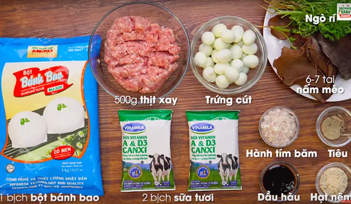 Cách Làm Bánh Bao Tại Nhà Bằng Bột Bánh Bao Pha Sẵn (bột Trộn Sẵn) Cho Người Mới Bắt Đầu