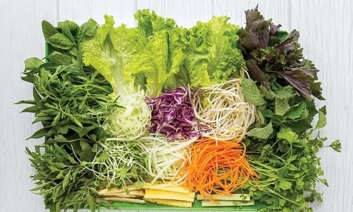 Khám Phá Các Loại Rau Ăn Sống Phổ Biến Gồm Rau Thơm, Củ Quả Giàu Dinh Dưỡng