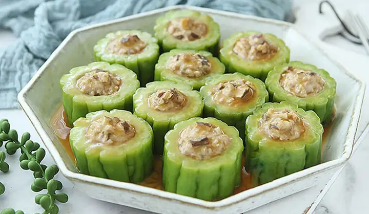 Cách Làm Khổ Qua Nhồi Thịt Hấp Đơn Giản Tại Nhà Cho Người Mới Vào Bếp Cách Làm Khổ Qua Nhồi Thịt Hấp Đơn Giản Tại Nhà Cho Người Mới Vào Bếp