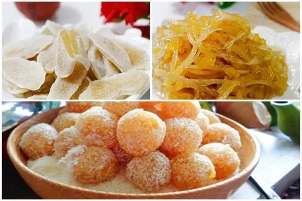 Hướng Dẫn Cách Làm Mứt Gừng Ngon Tại Nhà: Mứt Gừng Lát Truyền Thống Dẻo Thơm Đón Tết