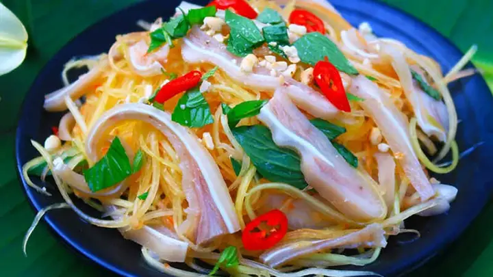 Cách Làm Nộm Đu Đủ Thái Miếng Giòn Sần Sật, Chuẩn Vị Thái Tại Nhà