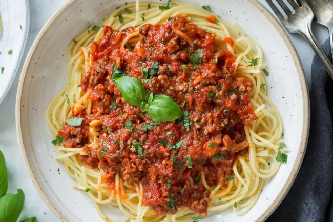 Cách Làm Sốt Spaghetti Thịt Bò Tại Nhà Đơn Giản Chuẩn Vị
