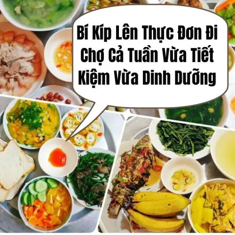 Gợi Ý Cách Nấu Đồ Ăn Cho Cả Tuần: Thực Đơn 7 Ngày Không Trùng Món Cho Gia Đình