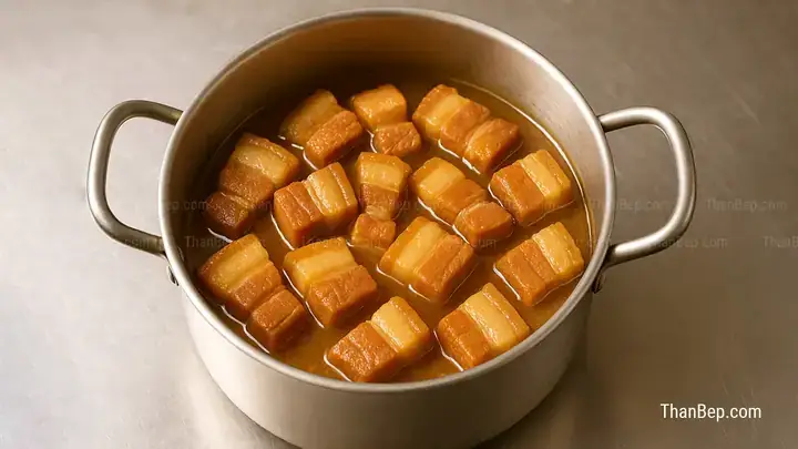Cách Nấu Thịt Lợn Cục Đậm Đà, Mềm Ngon Tại Nhà Cho Người Mới Bắt Đầu Cách Nấu Thịt Lợn Cục Đậm Đà, Mềm Ngon Tại Nhà Cho Người Mới Bắt Đầu