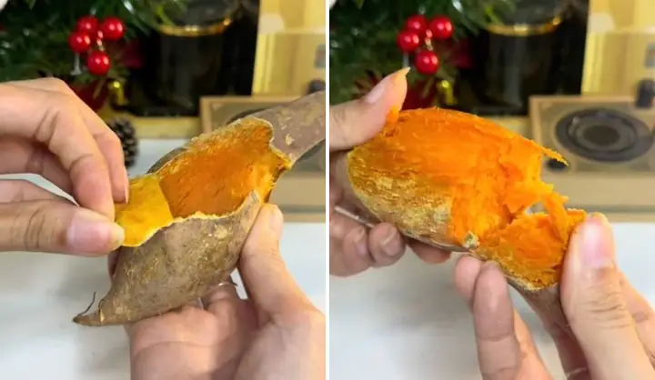 Hướng Dẫn Cách Nướng Khoai Lang Mật Bằng Lò Nướng Và Nồi Chiên Không Dầu Tươm Mật, Dẻo Thơm