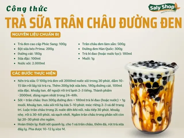 Hướng Dẫn Cách Pha Trà Sữa Trân Châu Tại Nhà Đơn Giản Chuẩn Nguyên Liệu Hướng Dẫn Cách Pha Trà Sữa Trân Châu Tại Nhà Đơn Giản Chuẩn Nguyên Liệu