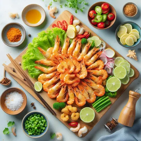 Gợi Ý 15 Cách Trang Trí Đĩa Tôm Đơn Giản, Đẹp Mắt Tại Nhà