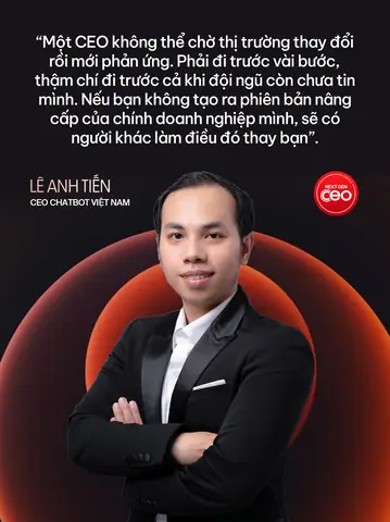 Ceo Lê Anh Tiến: Hồ Sơ Năng Lực, Hành Trình Từ Giữ Xe Đến Dẫn Dắt Hệ Sinh Thái Ai Chatbot Việt Nam