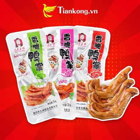 Tìm Hiểu Chân Vịt Cay Dacheng: Đặc Sản Ăn Vặt Cay Giòn Và Nơi Mua Uy Tín