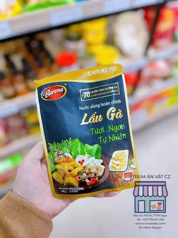 Mua Và Nấu Lẩu Gà Với Gói Gia Vị Nước Dùng Hoàn Chỉnh Barona Cho Bữa Ăn Nhanh Tại Nhà