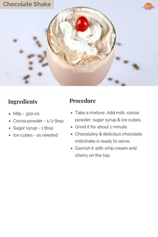 Cách Làm Chocolate Milkshake Ngon Tại Nhà Với Máy Xay Sinh Tố