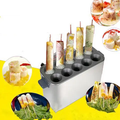 Mua Máy Trứng Cuộn Xúc Xích Loại Nào Tốt Cho Quán Ăn Vặt?