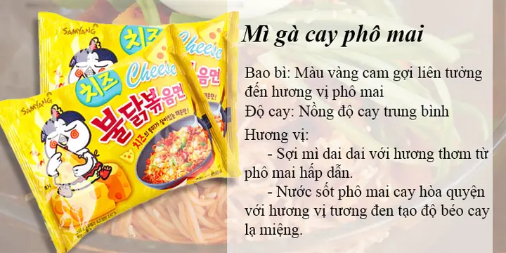 Chọn Mì Samyang Ít Cay Nhất: Danh Sách Các Loại Mì Nhẹ Cay Cho Người Mới Bắt Đầu Chọn Mì Samyang Ít Cay Nhất: Danh Sách Các Loại Mì Nhẹ Cay Cho Người Mới Bắt Đầu