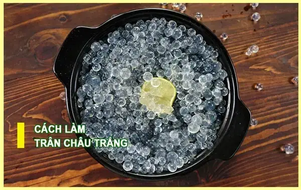 Hướng Dẫn Nấu Trân Châu Trắng Mua Sẵn Dai Ngon, Trong Veo Tại Nhà