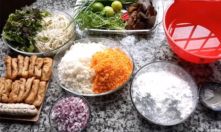 Tổng Hợp Nguyên Liệu Làm Bánh Cuốn Tại Nhà Đầy Đủ Cho Người Mới Bắt Đầu