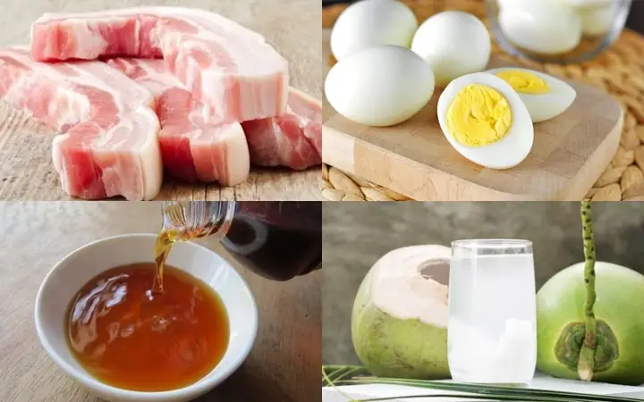 Tổng Hợp Nguyên Liệu Làm Thịt Kho Tàu Đầy Đủ Cho Bữa Cơm Gia Đình Tổng Hợp Nguyên Liệu Làm Thịt Kho Tàu Đầy Đủ Cho Bữa Cơm Gia Đình