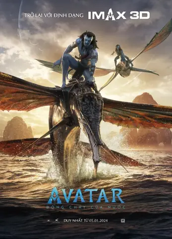 Tái Chiếu Avatar: Dòng Chảy Của Nước 10/2025: Lịch Chiếu, Đặt Vé, Định Dạng Imax/4dx & Những Gì Cần Biết Trước Khi Xem Tái Chiếu Avatar: Dòng Chảy Của Nước 10/2025: Lịch Chiếu, Đặt Vé, Định Dạng Imax/4dx & Những Gì Cần Biết Trước Khi Xem