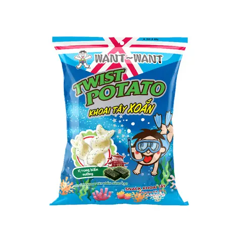 Tổng Hợp Các Loại Snack Khoai Tây Rong Biển (vị Tảo Nori) Ngon Bổ Cho Cả Nhà