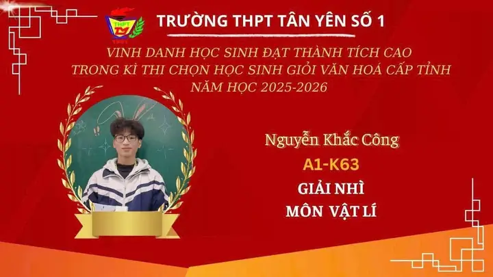 Nguyễn Khắc Công: Hồ Sơ Thủ Khoa A00 30/30 Điểm Năm 2026, Gia Đình Nông Dân Và Bí Kíp Học Tập
