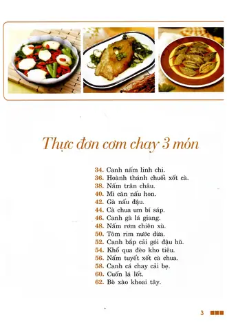 Gợi Ý Thực Đơn Chay 3 Món Đủ Chất, Tiết Kiệm Cho Người Mới Bắt Đầu Gợi Ý Thực Đơn Chay 3 Món Đủ Chất, Tiết Kiệm Cho Người Mới Bắt Đầu